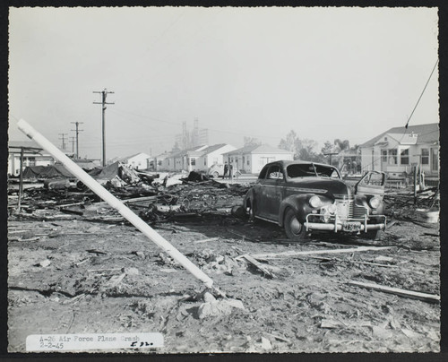 A-26 Air Force plane crash