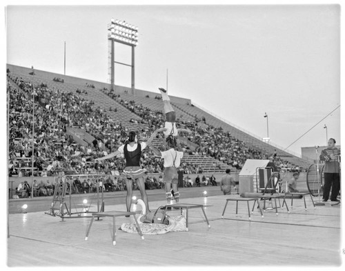 The 4th of July event at the Veterans Stadium