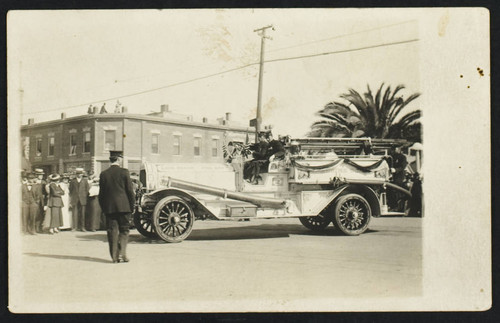 Crew on a Gorman truck