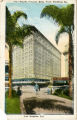 Pacific Finance Building from Pershing Square, Los Angeles, California