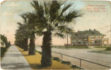 Myers Residence from Bixby Park, Long Beach, Cal