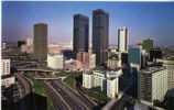 View of the Developing Downtown Los Angeles Skyline