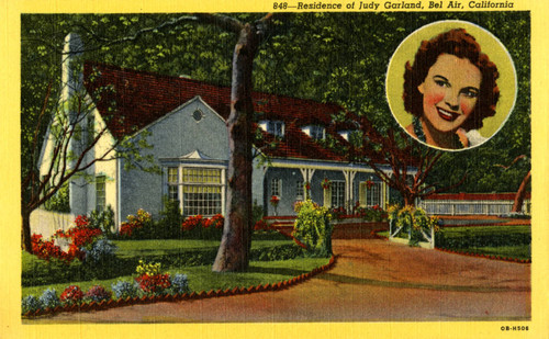Residence of Judy Garland, Bel Air, California