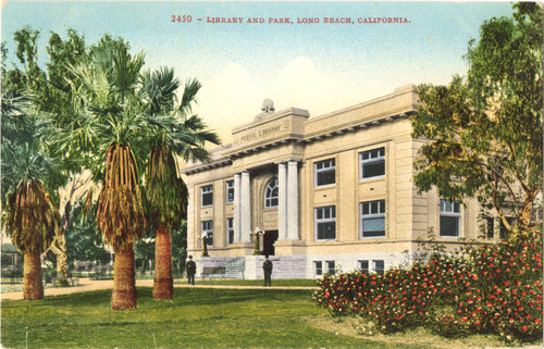 Library and Park, Long Beach, California