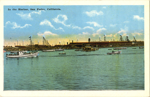 In the Harbor, San Pedro, California