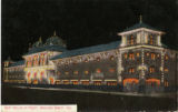 Bath House at Night