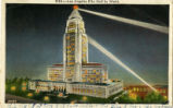 Los Angeles City Hall by Night