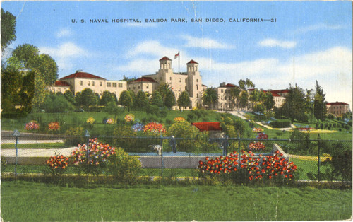 U. S. Naval Hospital, Balboa Park, San Diego, California