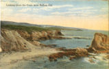 Looking down the Coast from Balboa, Cal