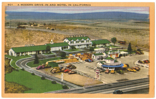 A Modern Drive-In and Motel in California