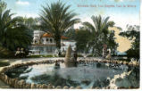 Westlake Park, Los Angeles, Cal. in Winter