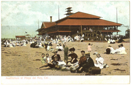 Auditorium at Playa del Rey, Cal