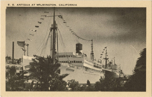 S. S. Antigua at Wilmington, California