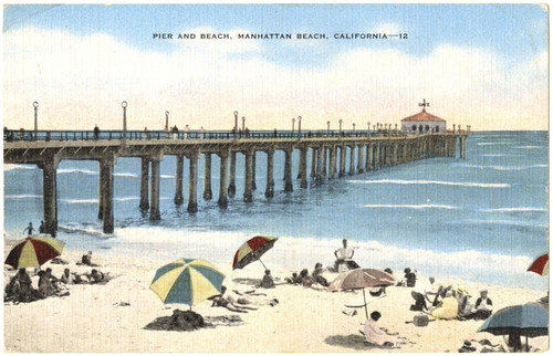 Pier and Beach, Manhattan Beach, California - 12