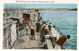 Fishing on the Barge