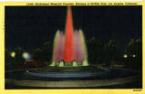 Mulholland Memorial Fountain, Entrance to Griffith Park, Los Angeles, California