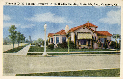 D. H. Burden Home, Compton, CA