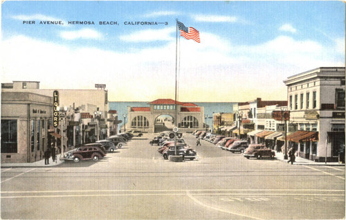 Pier Avenue, Hermosa Beach, California