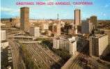 Aerial of the Downtown Los Angeles Skyline