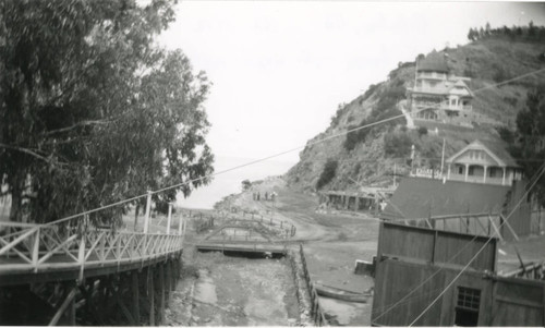 Avalon, Catalina, CA, Holly Hill House at upper right