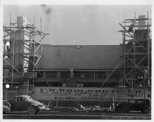 Construction, Woolworth Building