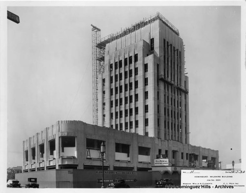 Dominguez-Wilshire Building, Construction