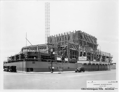 Dominguez-Wilshire Building, Construction