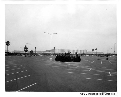 Oil well in parking lot