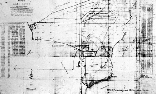 Rancho San Pedro, 1855 Partition