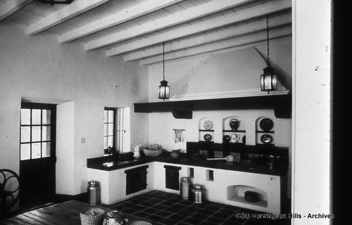 Dominguez Adobe, restored kitchen