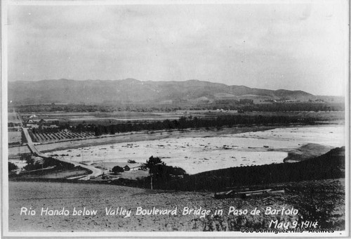 Weinberg Company vs. Bixby, et al; road across Rio Hondo channel