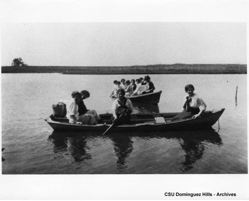 Boating on Watson Lake