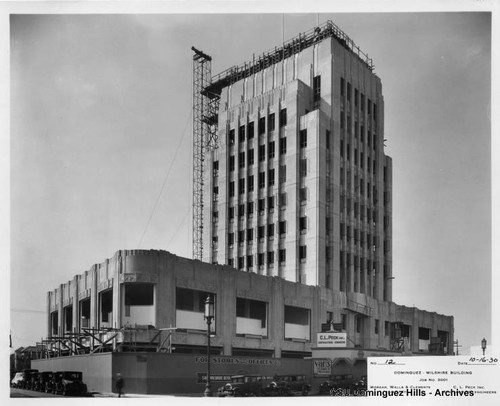 Dominguez-Wilshire Building, Construction