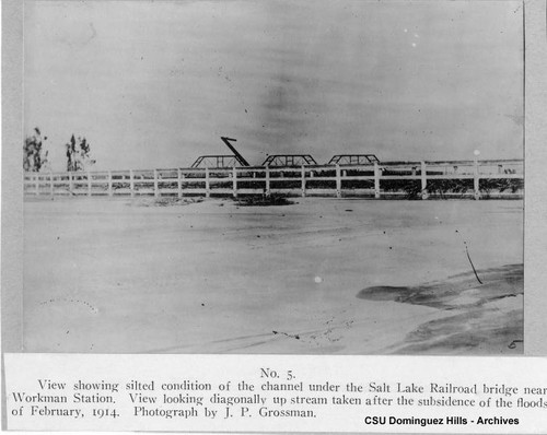 Weinberg Company vs. Bixby, et al; Number 5; flood damage to railroad bridge