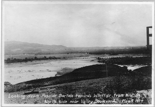 Weinberg Company vs. Bixby, et al; overlooking flooding near Whittier