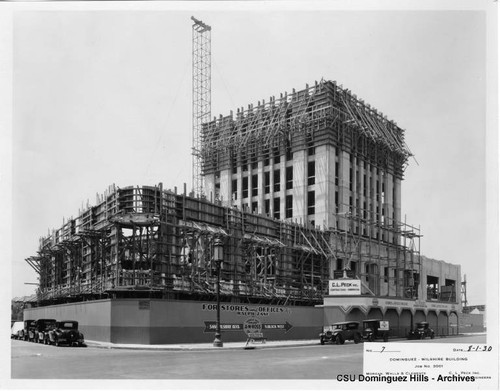 Dominguez-Wilshire Building, Construction