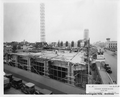 Dominguez-Wilshire Building, Construction