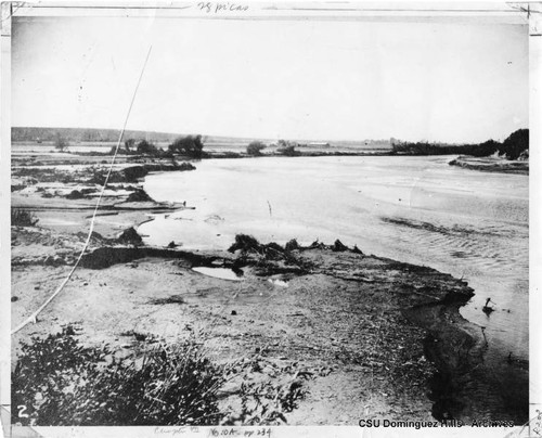 Flood, southeast of Dominguez Hill