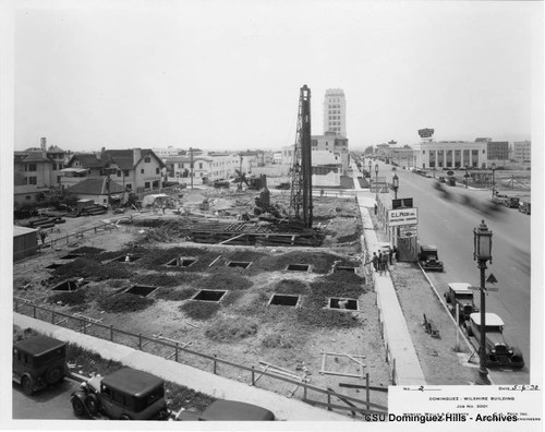 Dominguez-Wilshire Building, Construction