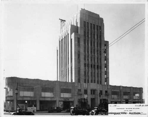 Dominguez-Wilshire Building, Construction