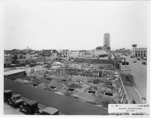 Dominguez-Wilshire Building, Construction