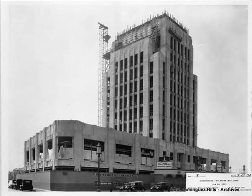 Dominguez-Wilshire Building, Construction