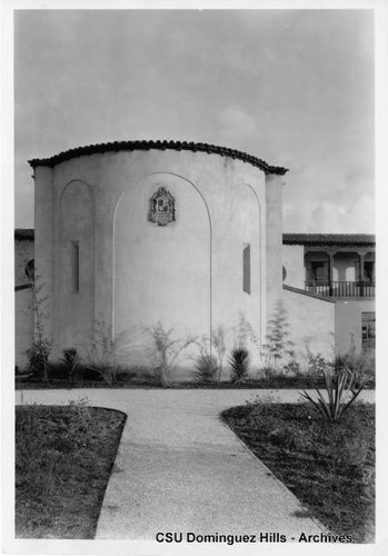 Back of Claretian Seminary