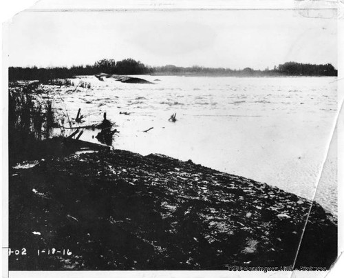 Flood, east of Dominguez Hill