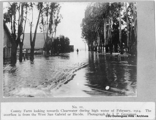 Weinberg Company vs. Bixby, et al; Number 11; flooded County Farm