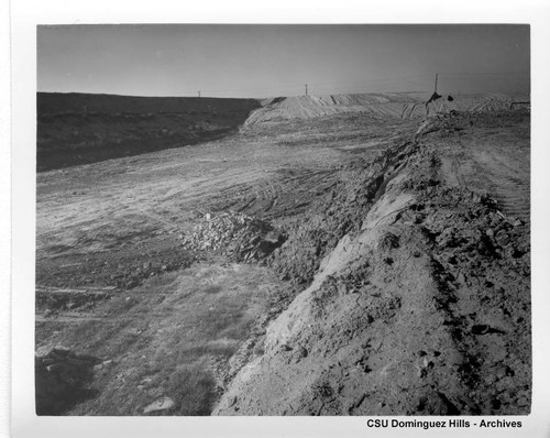 Dirt embankments