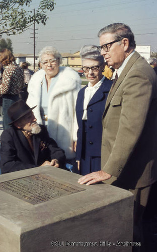 CSUDH marker ceremony