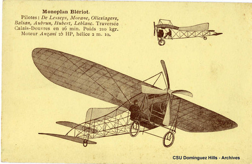 "Monoplan Bleriot"