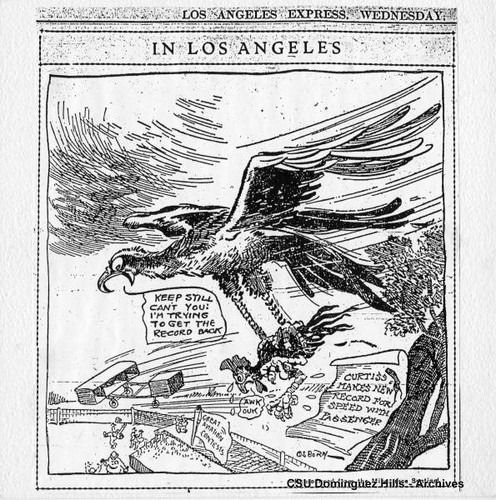 Los Angeles Express cartoon