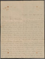 Letter from Bazil Rozelle to his wife